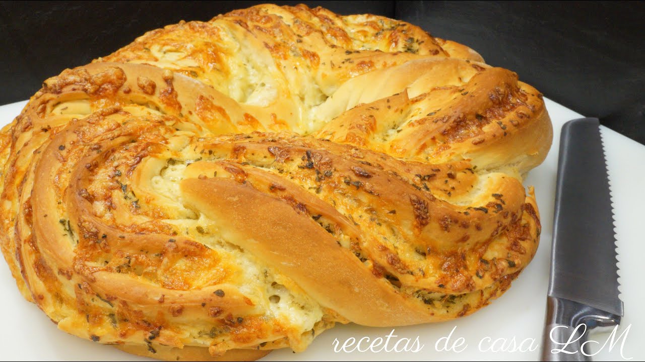 IMPRESIONANTE Y DELICIOSO PAN DE AJO Y QUESO SÚPER ESPONJOSO RECETA FÁCIL RÁPIDA GARLIC CHEESE BREAD