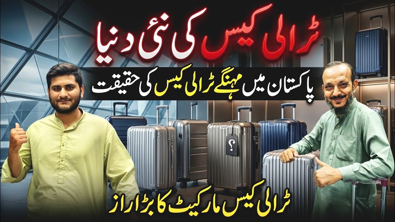 Original or FAKE? The Dark Secrets of Travel Luggage Brands in Pakistan!
