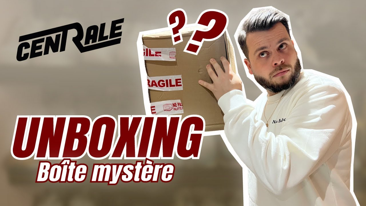 BOITE MYSTERE DE LA CENTRALE 📦 !!! (+ de 200€ d'article 🤑)