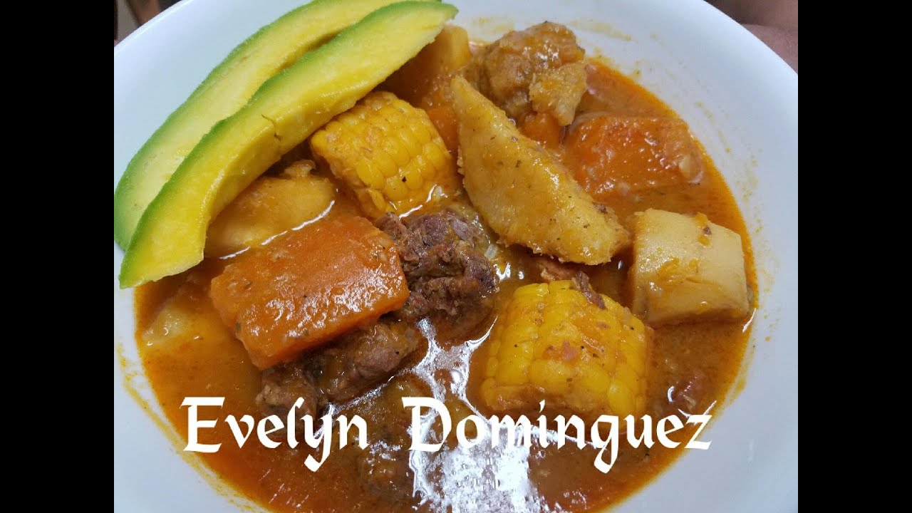 Como hacer un delicioso Sancocho (Ajiaco) con Carne de Res
