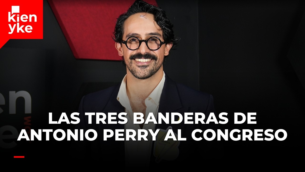 Los NO negociables de Antonio Perry para llegar al Congreso