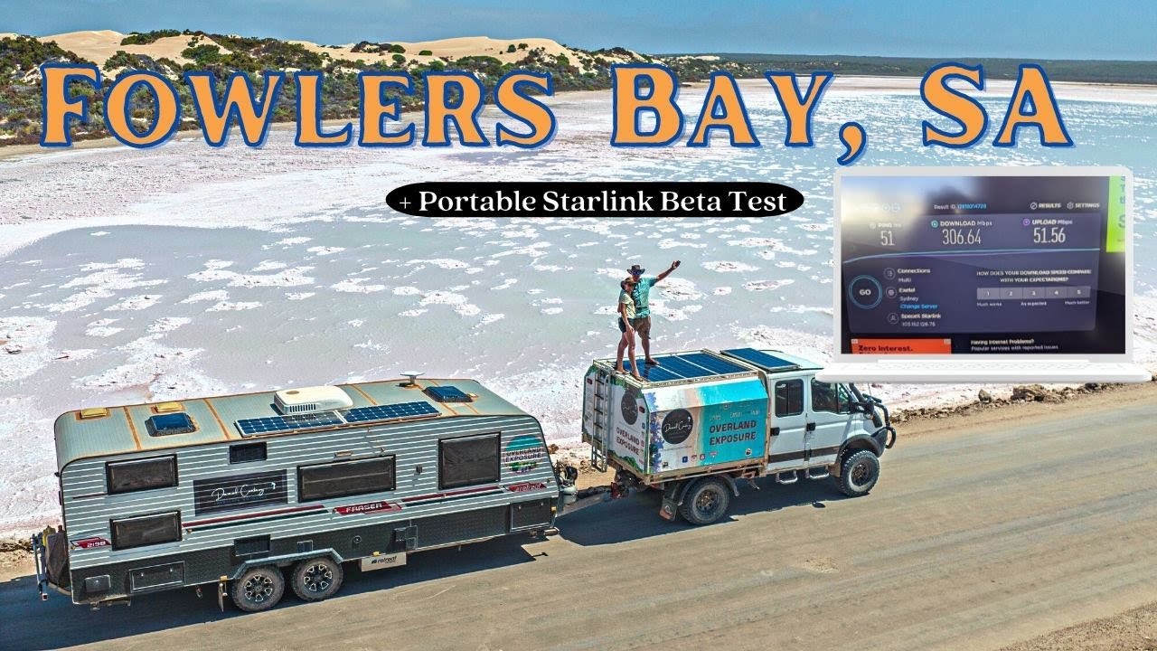 Town being swallowed by Sand Dunes / Australia's Only Fully Off-Grid Caravan Park / Lake MacDonnell