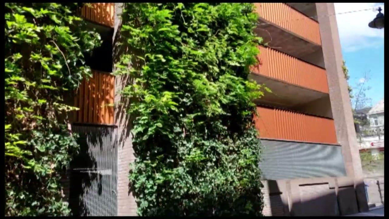 Green Facade parking garage Wolvenhoek Den Bosch The Netherlands