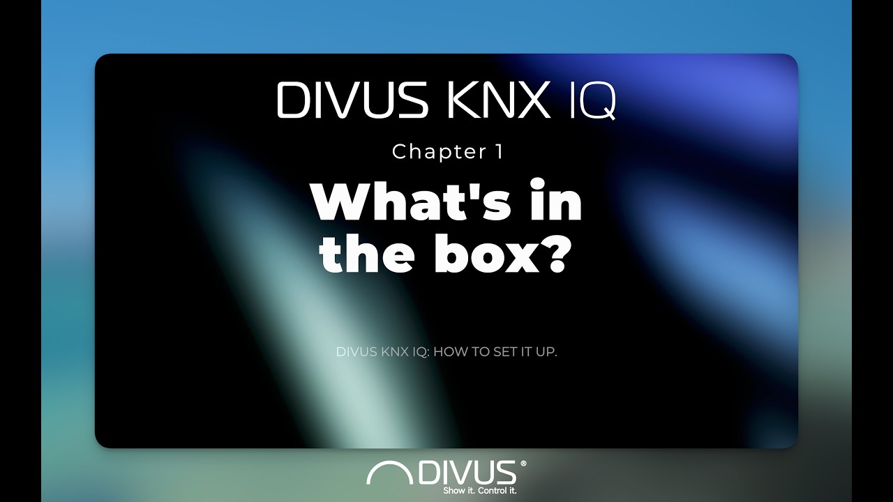 DIVUS KNX IQ Quickstartguide 03/2026