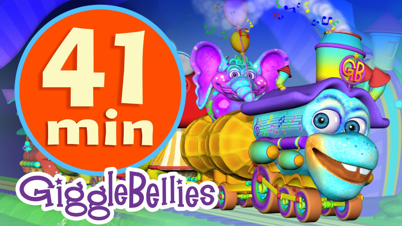 I've Been Working On The Railroad | 16  Nursery Rhymes | GiggleBellies