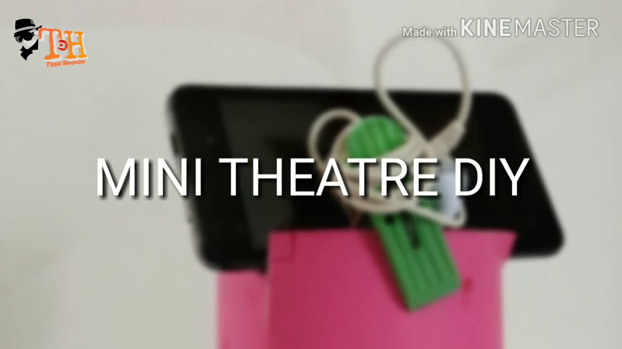 How to make mini theatre at home DIY