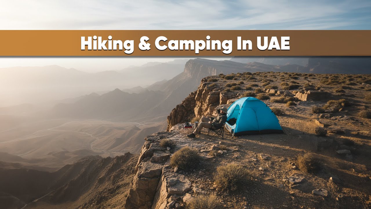 Hiking & Camping in UAE | Desert Safari & Mountain Adventures #uae #hiking #adventure