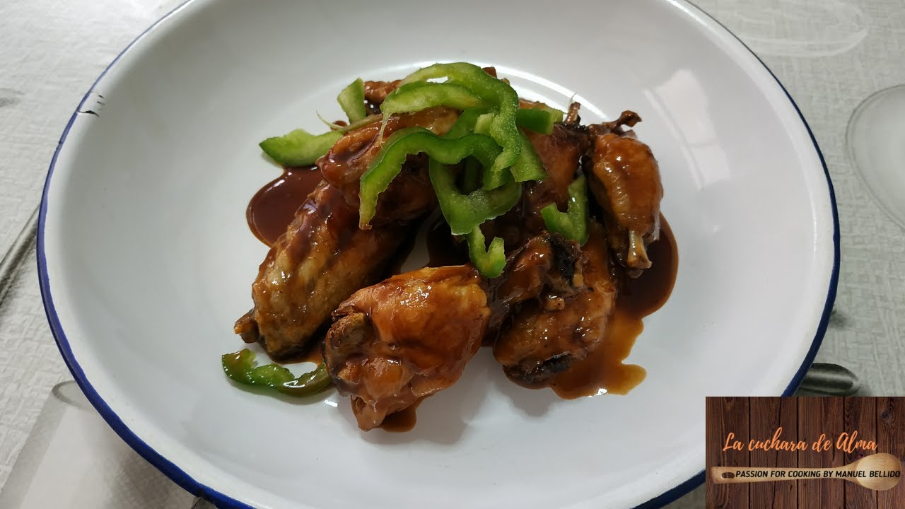 como hacer ALITAS de POLLO  CON BARBACOA COREANA//🍗CRUJIENTES  Y TIERNAS. (KOREAN WINGS)