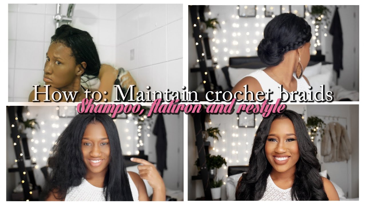 Crochet braid maintenance| *REQUESTED* how to make your braids look new even after 5 weeks