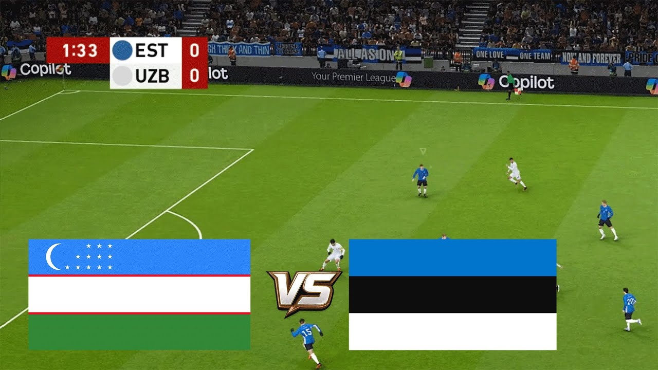 UZBEKISTAN vs ESTONIA | FIFA WORLD CUP FINAL 2026