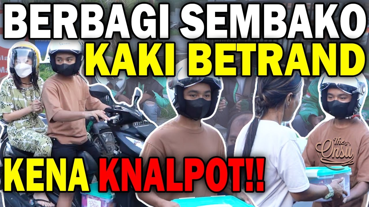 WADUH‼️ ABIS BAGI-BAGI SEMBAKO KAKI BETRAND KENA KNALPOT PANAS‼️ | THE ONSU FAMILY