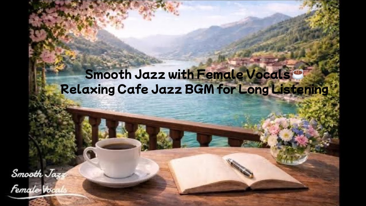 Smooth Jazz with Female Vocals ☕Relaxing Cafe Jazz BGM for Long Listening