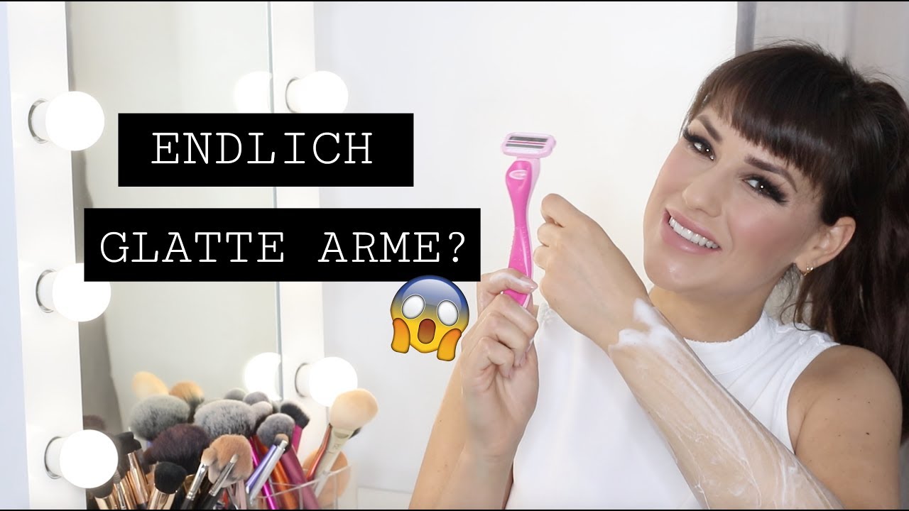 ICH RASIERE MEINE ARME 😱| WUNDERRASIERER ?! | WILKINSON INTUITION FAB | KathisFinest