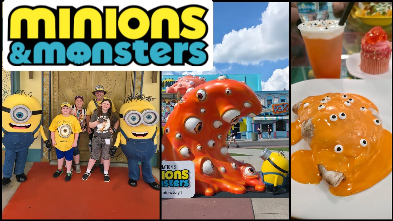 Захват Universal Studios Florida миньонами и монстрами