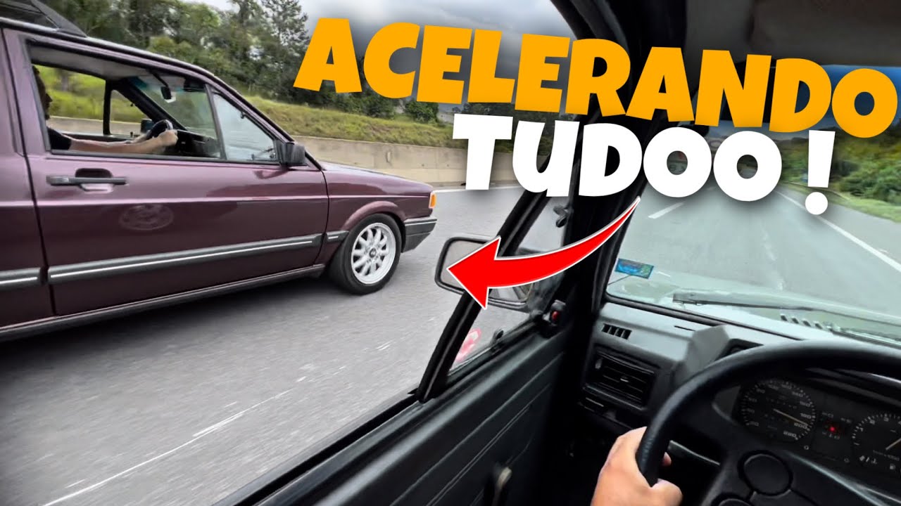 PARATI TURBO ACELERANDO TUDO