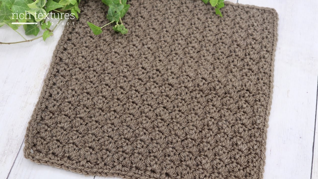 Suzette Afghan Square Crochet Pattern | Make it your Way CAL, Week One, Option Two