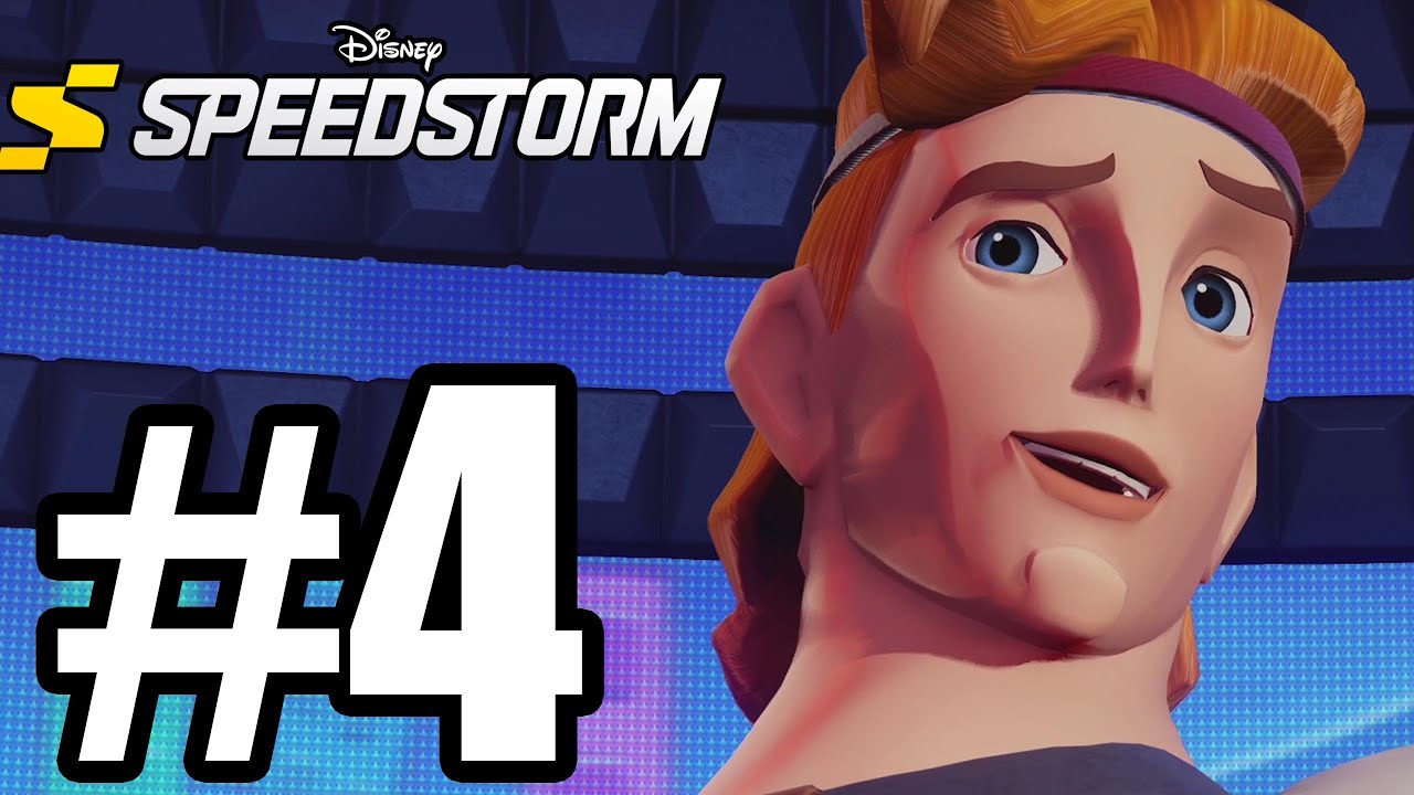 Disney Speedstorm Gameplay Walkthrough Part 4 - Mulan & Hercules
