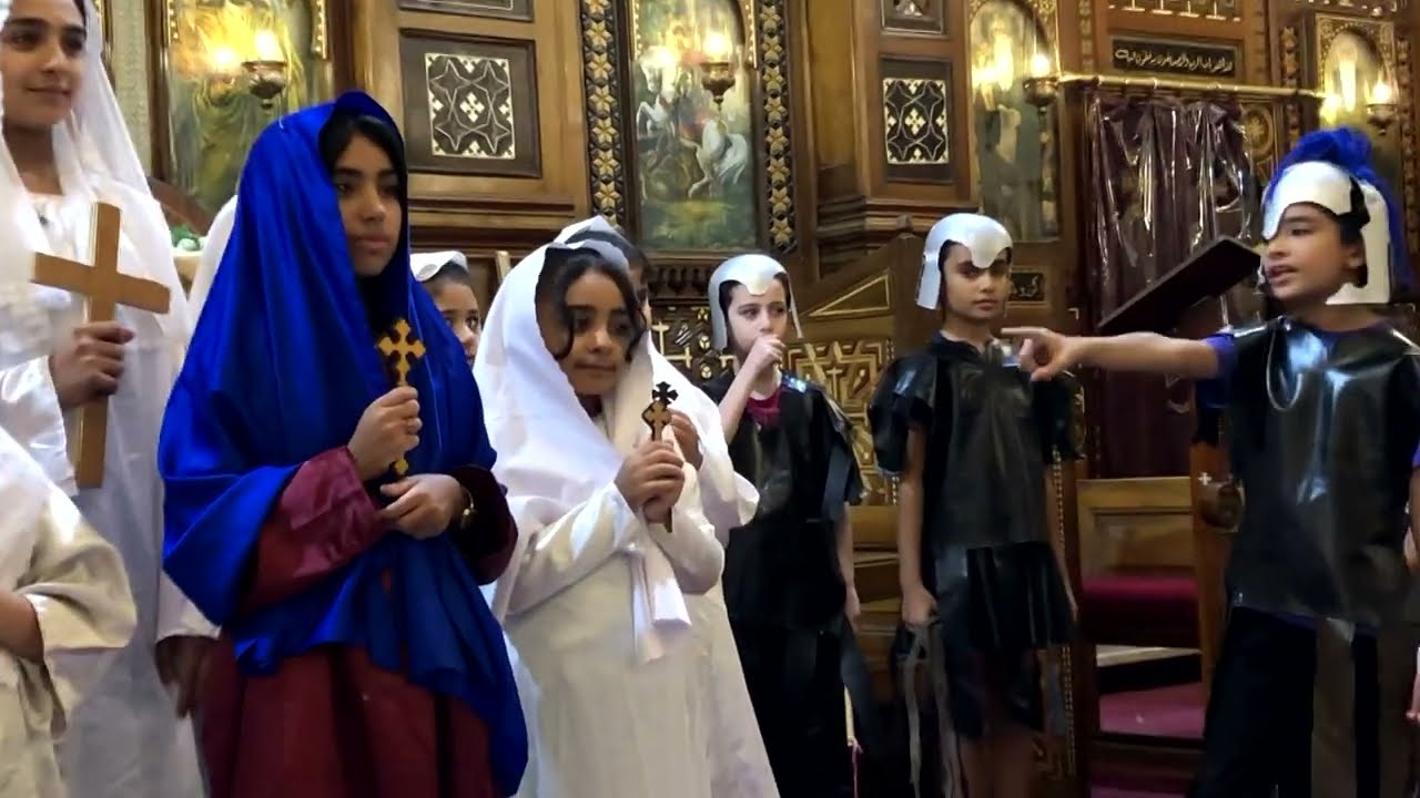 مسرحية القديسة دميانة  -  كنيسة الشهيد مارجرجس بالزقازيق