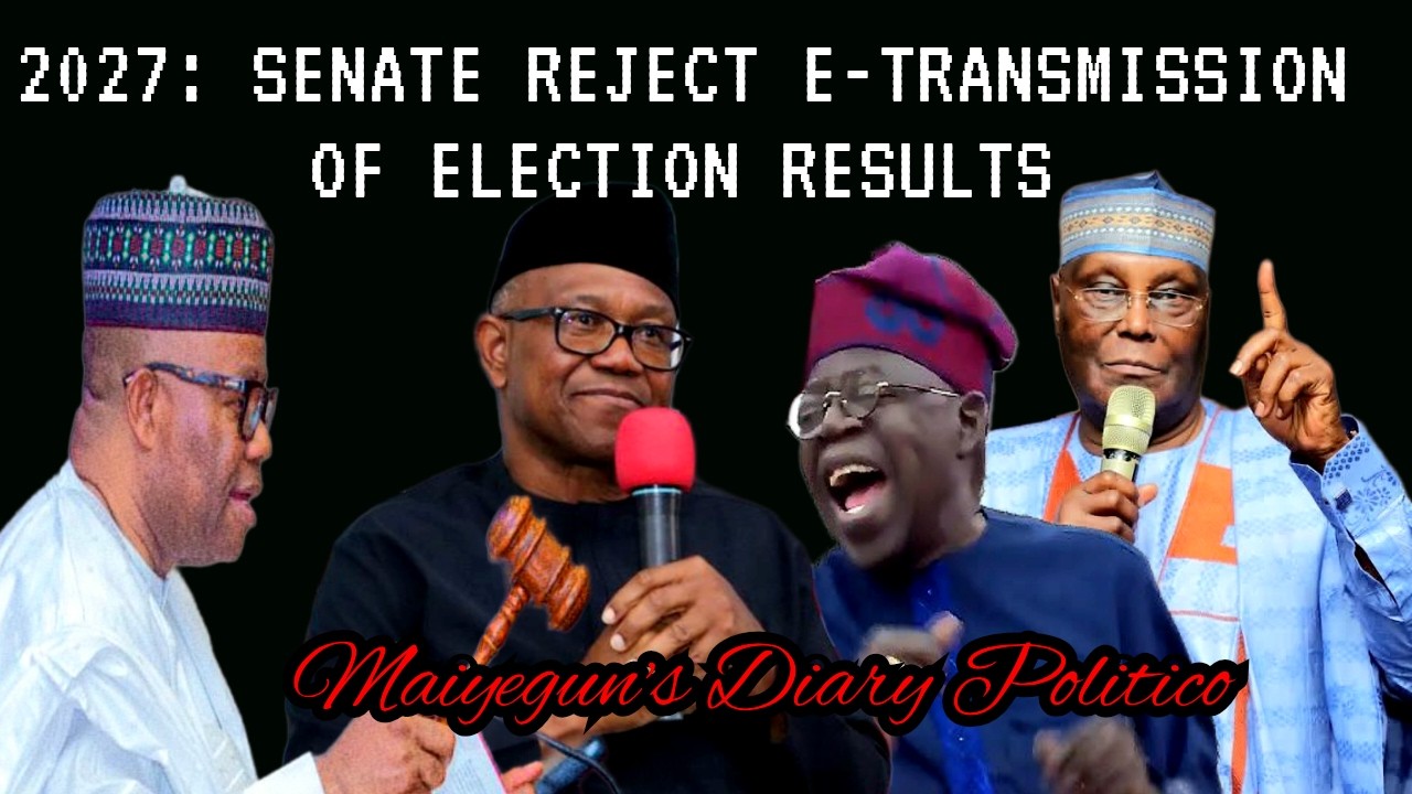 2027 Electoral Act UPDATE: Senate Reject E-Transmission Of Results; American Soldiers Now In Nigeria