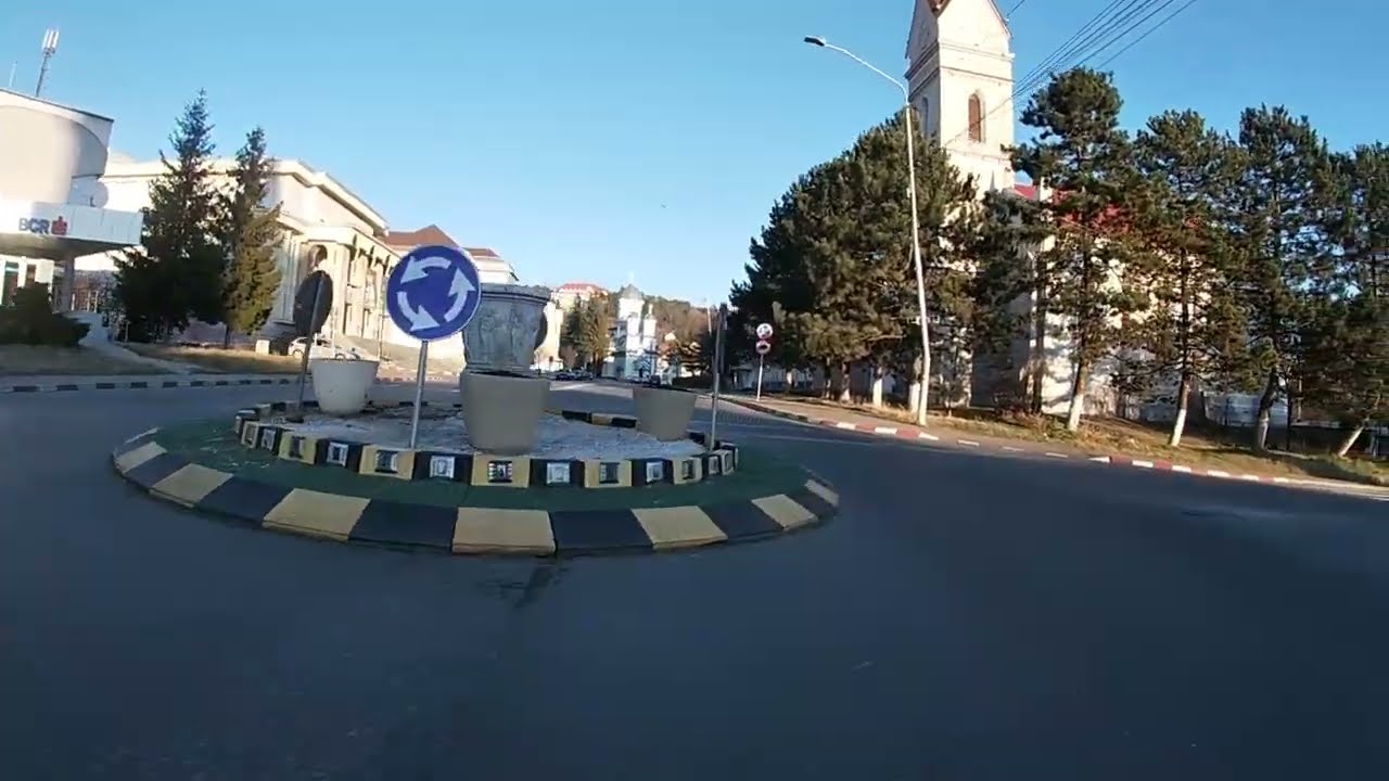 Petroșani, 17.02.2024 (dashcam video)