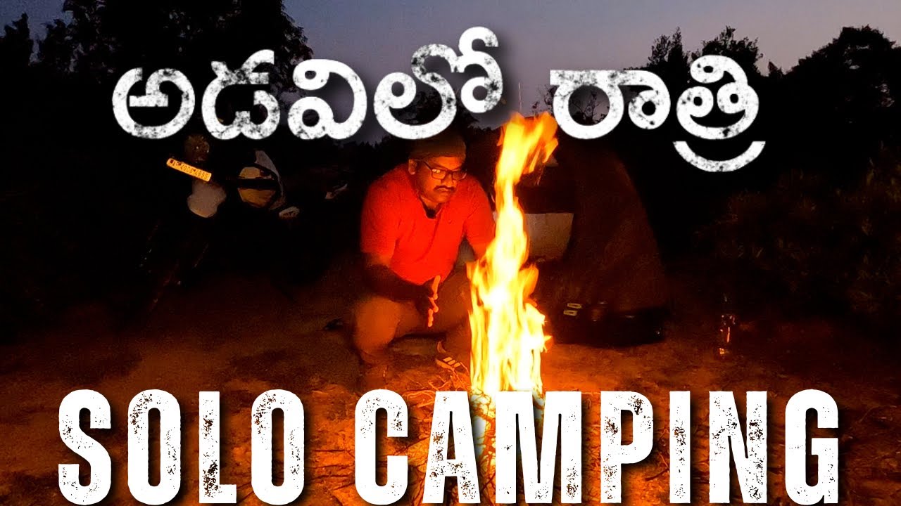"Full Night Solo Camping in a Haunted Forest 🌲🔥 | Survival Adventure & Scary Night Experience"
