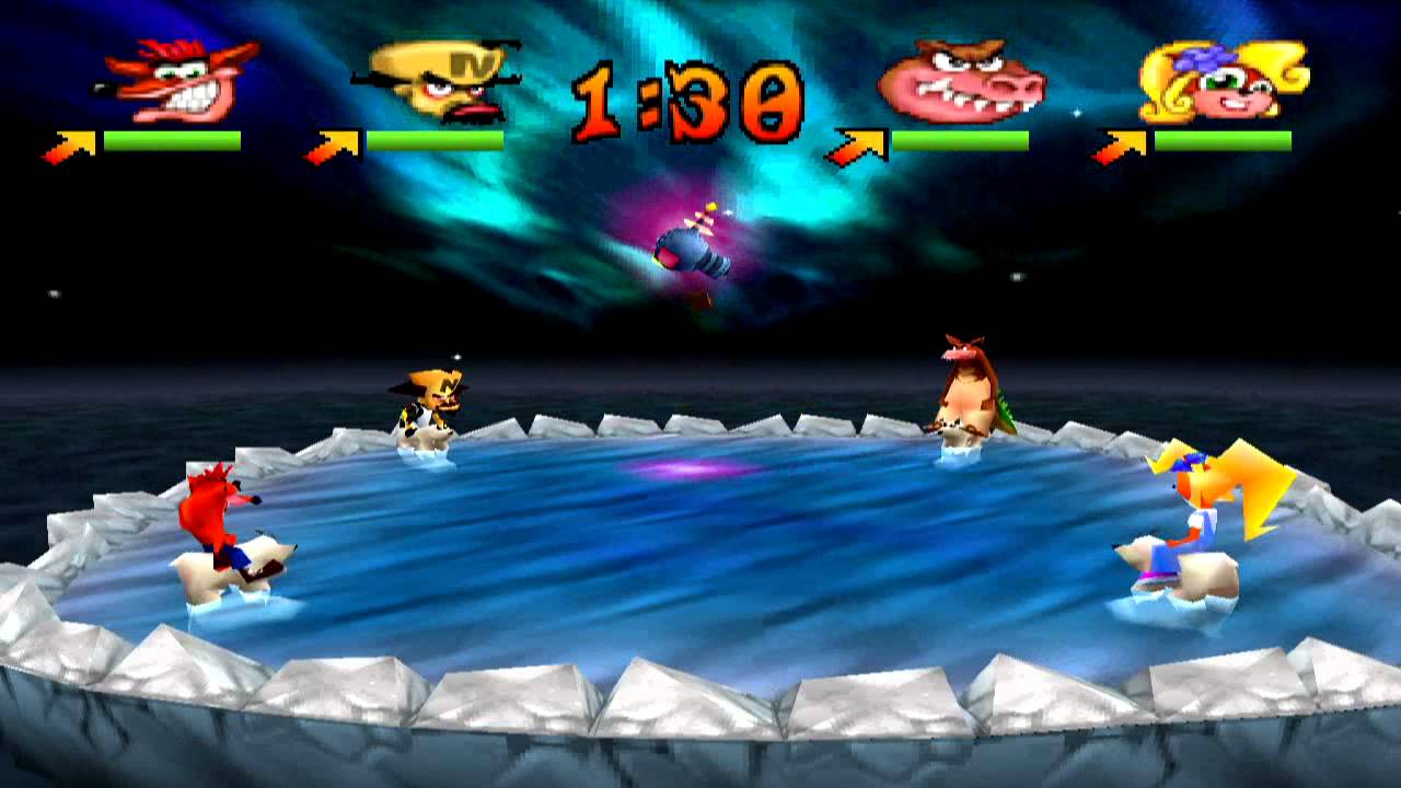 Crash Bash - Polar Panic Platinum Relic