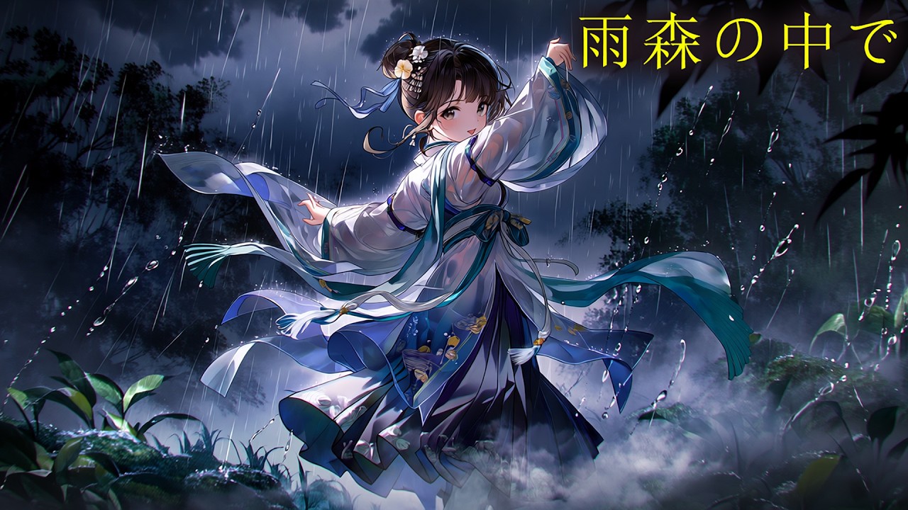 雨森の中で｜雨に導かれる静かな森の物語 #sunoai Yami POP