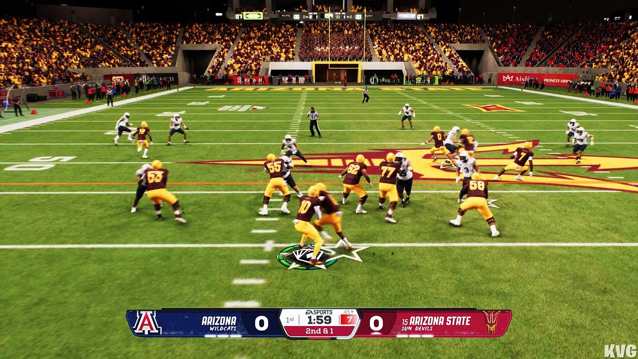 College Football 26 - Arizona Wildcats vs Arizona State Sun Devils - Gameplay (PS5 UHD) [4K60FPS]
