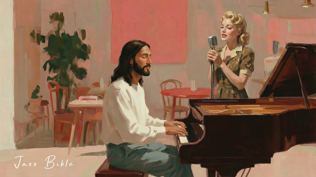 📖 Christian Jazz Bible Verses | ☕ 일할 때, 공부할 때 듣는 요한복음 성경말씀 재즈 | Gospel of John