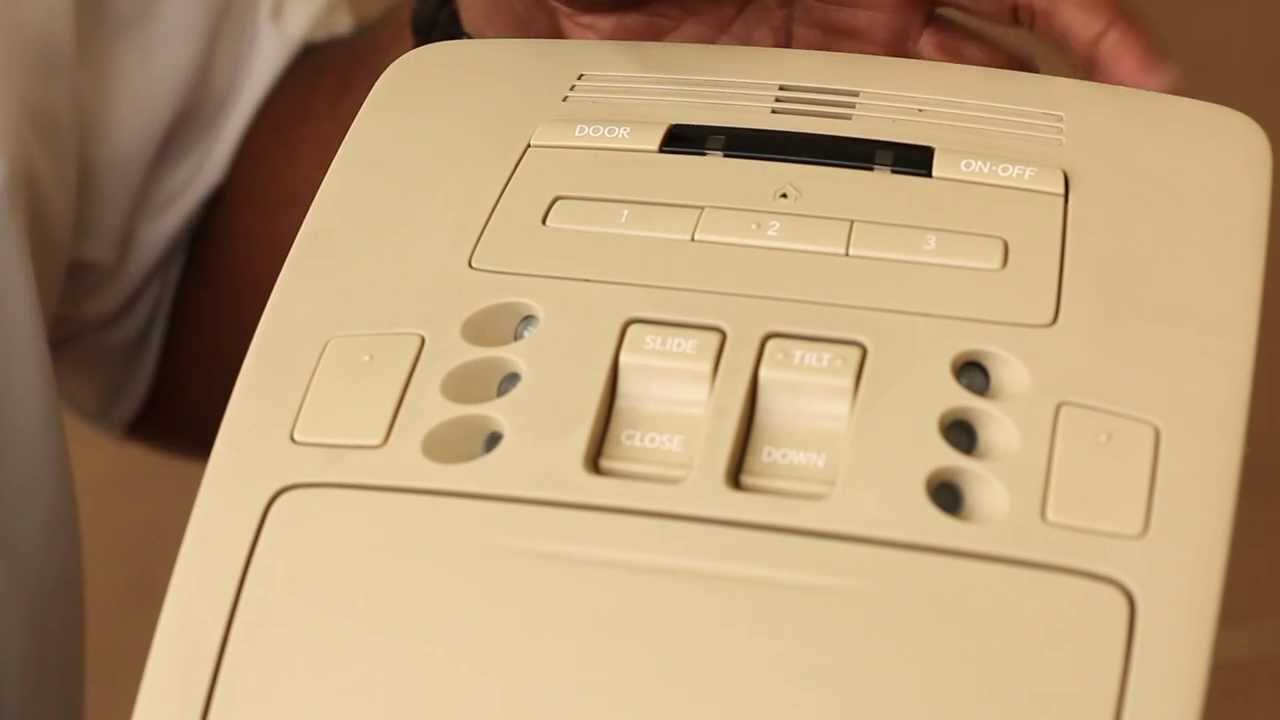 How to Program Lexus Homelink