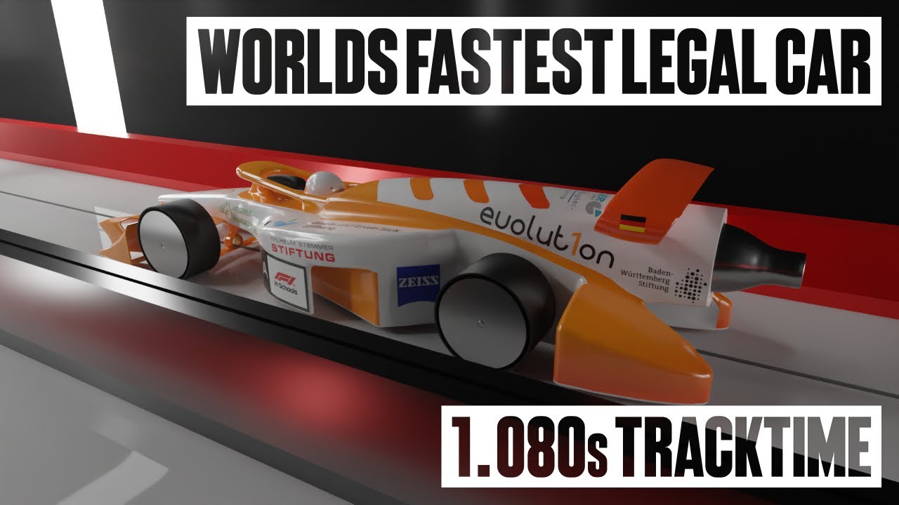 Worlds Fastest Legal Car | F1 In Schools Car Reveal