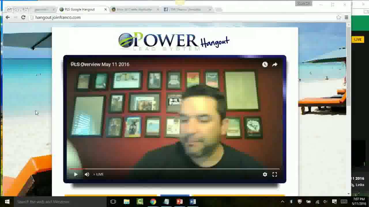 Power Lead System Hangout May 11 2016