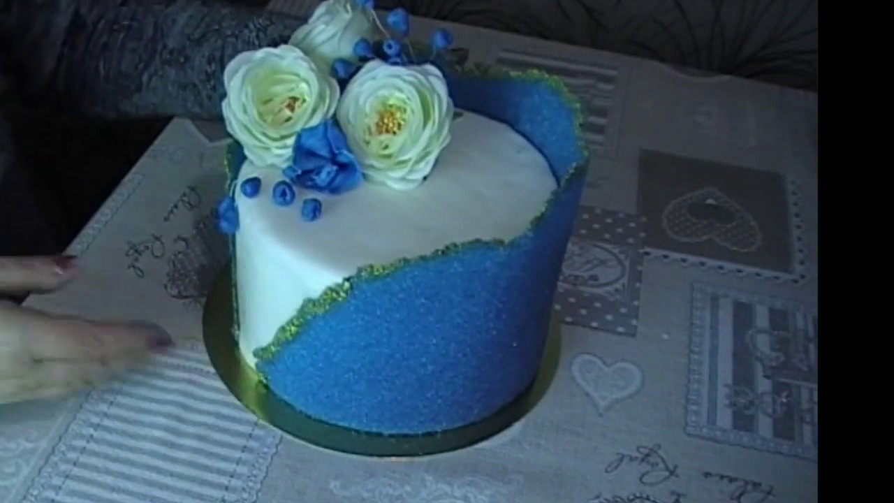 Sugar sheet technique tutorial cake ,  technika sacharnogo lista