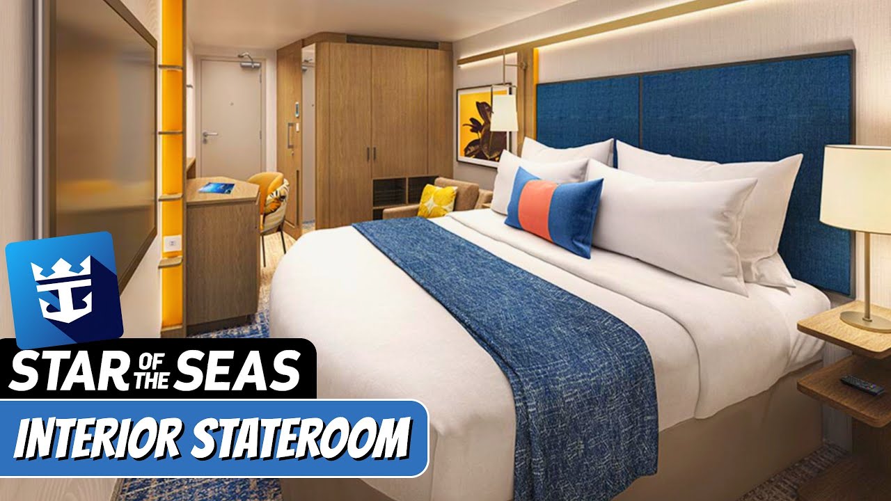 Star of the Seas | Interior Stateroom Walkthrough Tour | Royal Caribbean 2025 | 4k
