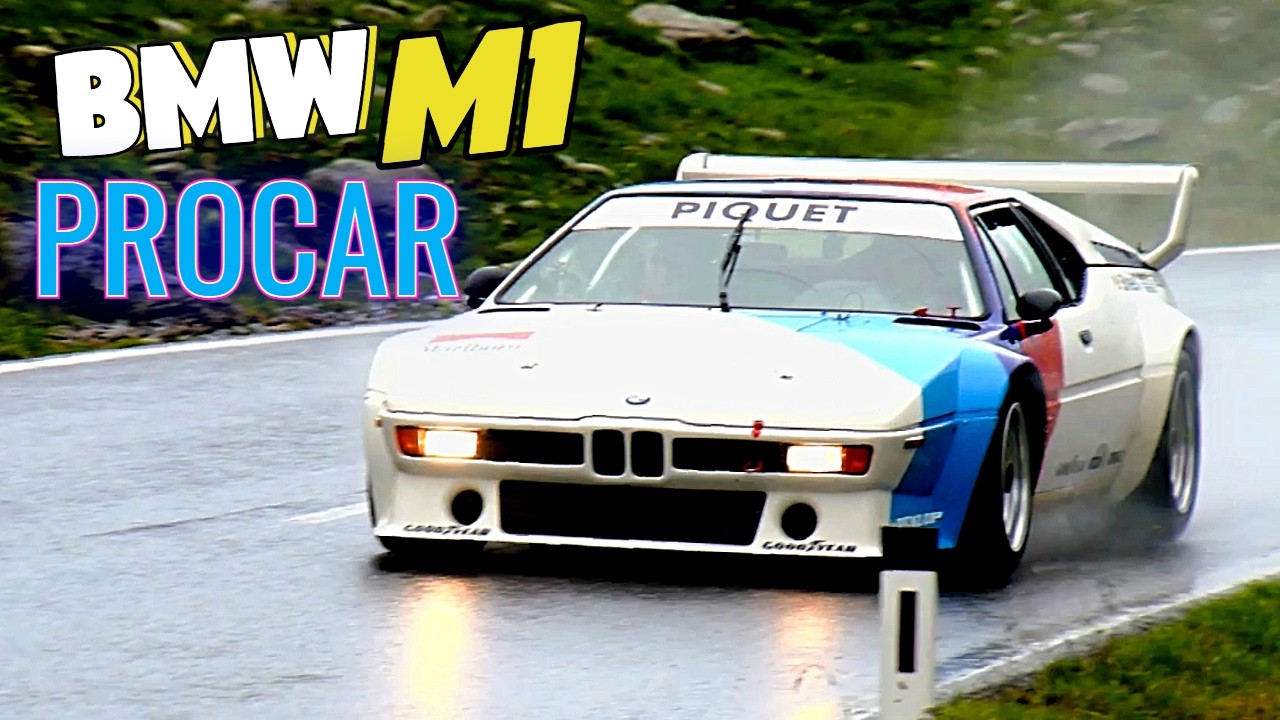 BMW M1 Procar | 1979 Raw Engine Sound & Onboard Timmelsjoch Hillclimb (Nelson Piquet Jr)