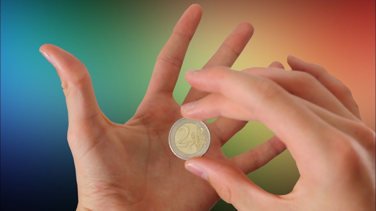 TOURS DE MAGIE AVEC UNE PIECE - Faire disparaître et réapparaître une pièce !