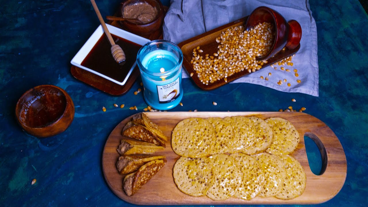وصفة القطايف او البغرير الصحية بدقيق الذرة Baghrirs ,Special Moroccan crêpes