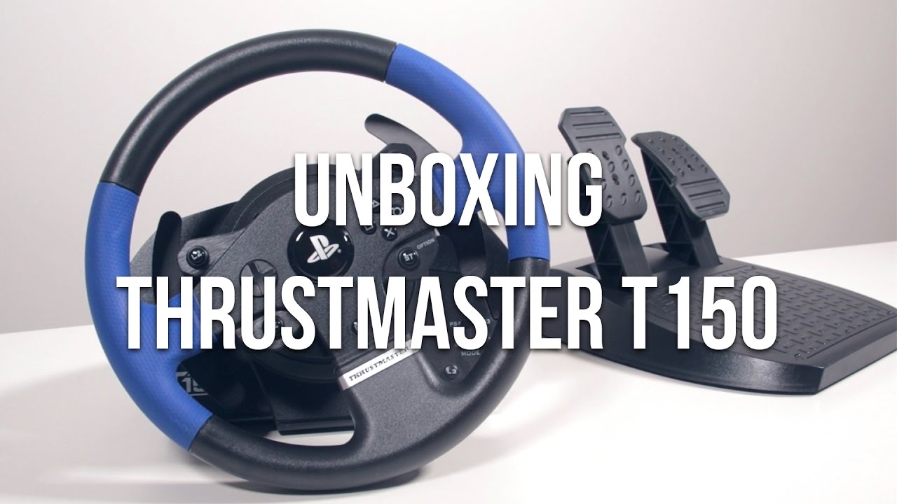Unboxing Thrustmaster T150 Force Feedback | SystemaStore