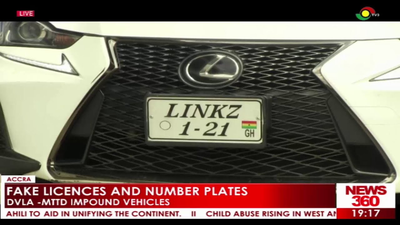 Fake licences and number plates