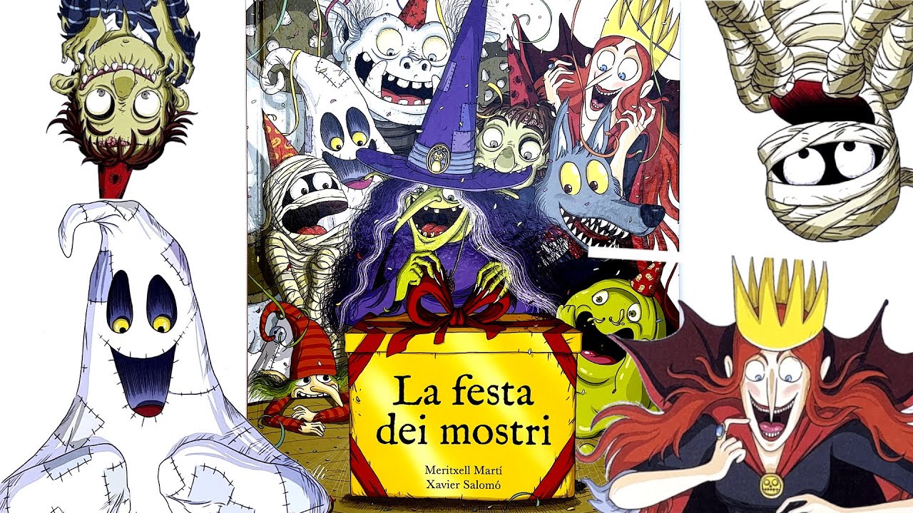 LA FESTA DEI MOSTRI - CHE PAURA BIMBI! HALLOWEEN SI AVVICINA,LEGGIAMO INSIEME UNA STORIA SPAVENTOSA!