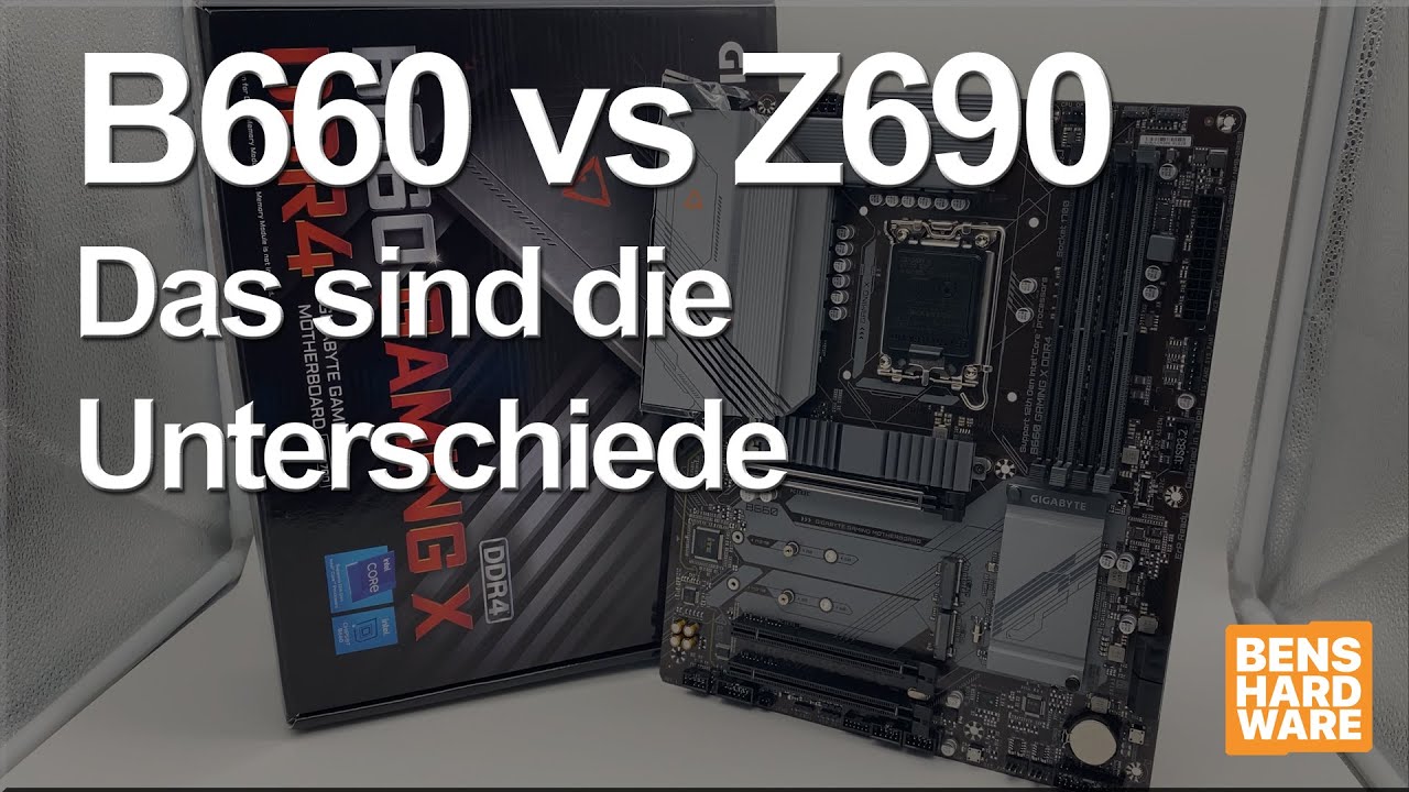B660 VS. Z690 - Das sind die Unterschiede | feat. GIGABYTE B660 Gaming X