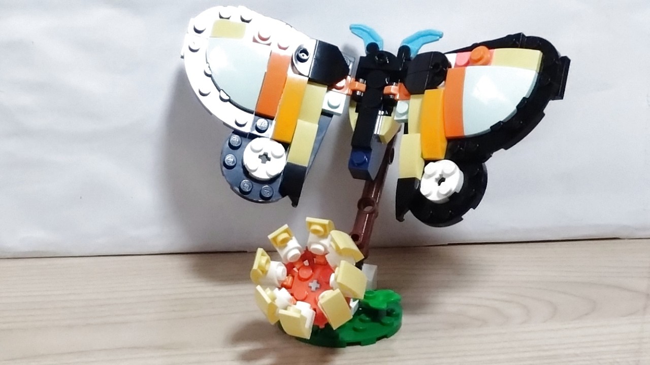 [LEGO] LEGO Creator Wild Animals: Tropical Toucan 31173 butterfly Assembly