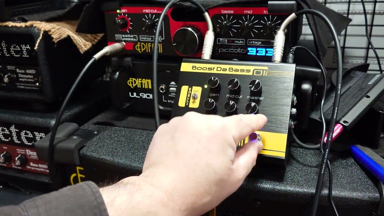 Epifani Boost Da Bass Preamp DI DEMO