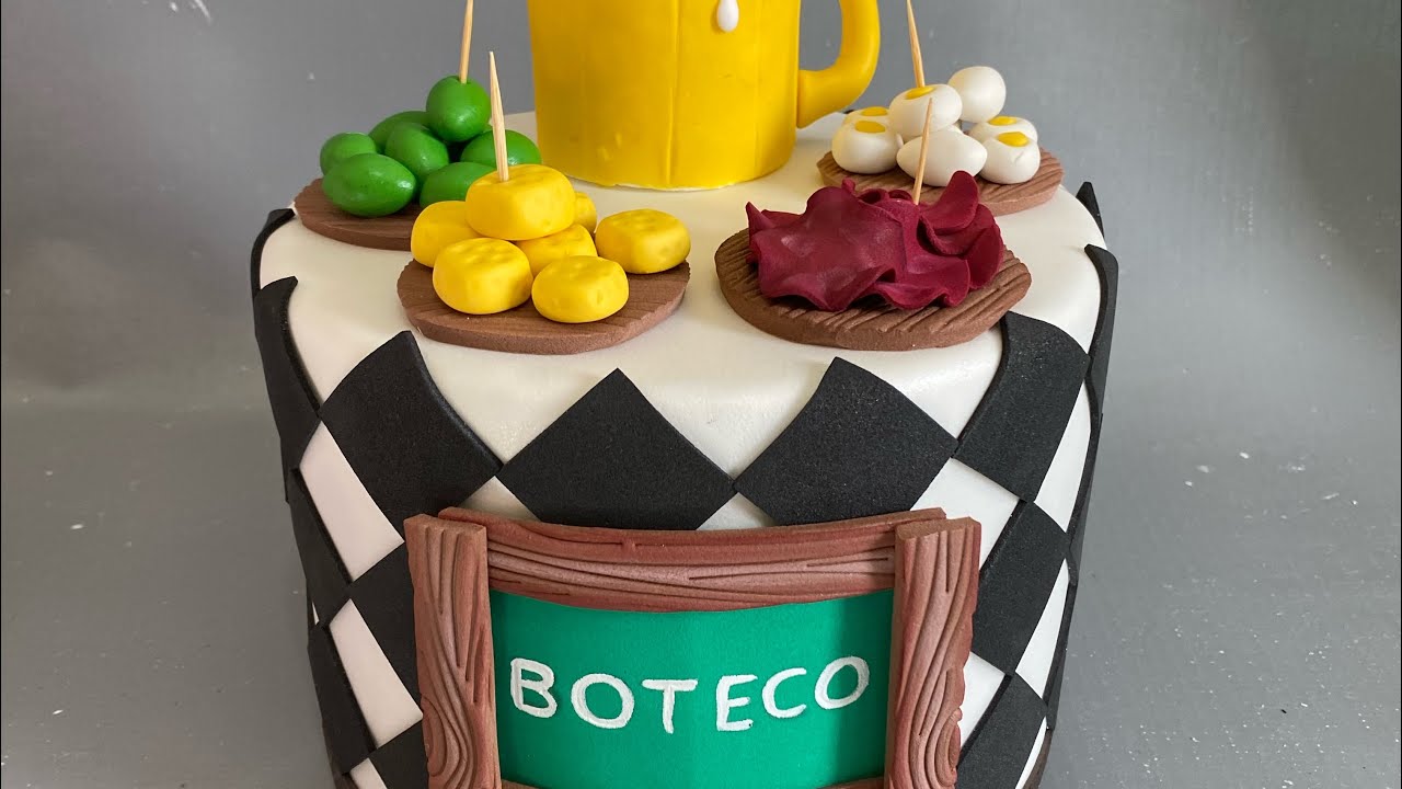 Bolo fake Boteco de Eva e Biscuit