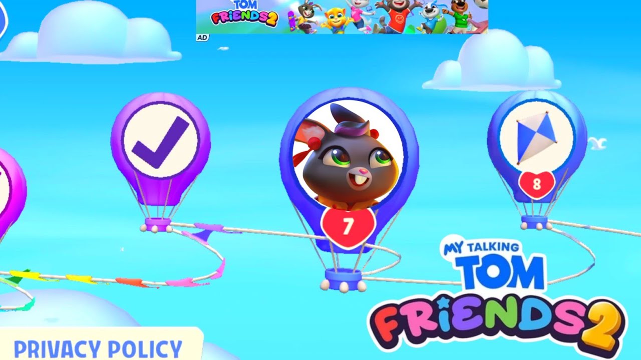 ​My Talking Tom & Friends 2 | New Rakoonz Adventure - Full Gameplay | Tom New Update & Rakoonz Chase