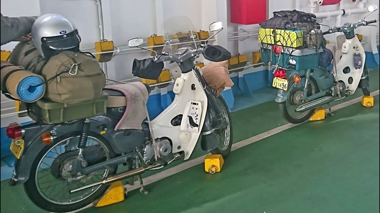 【HONDA C70 Moto-Camping】スーパーカブでキャンプ in 小豆島！
