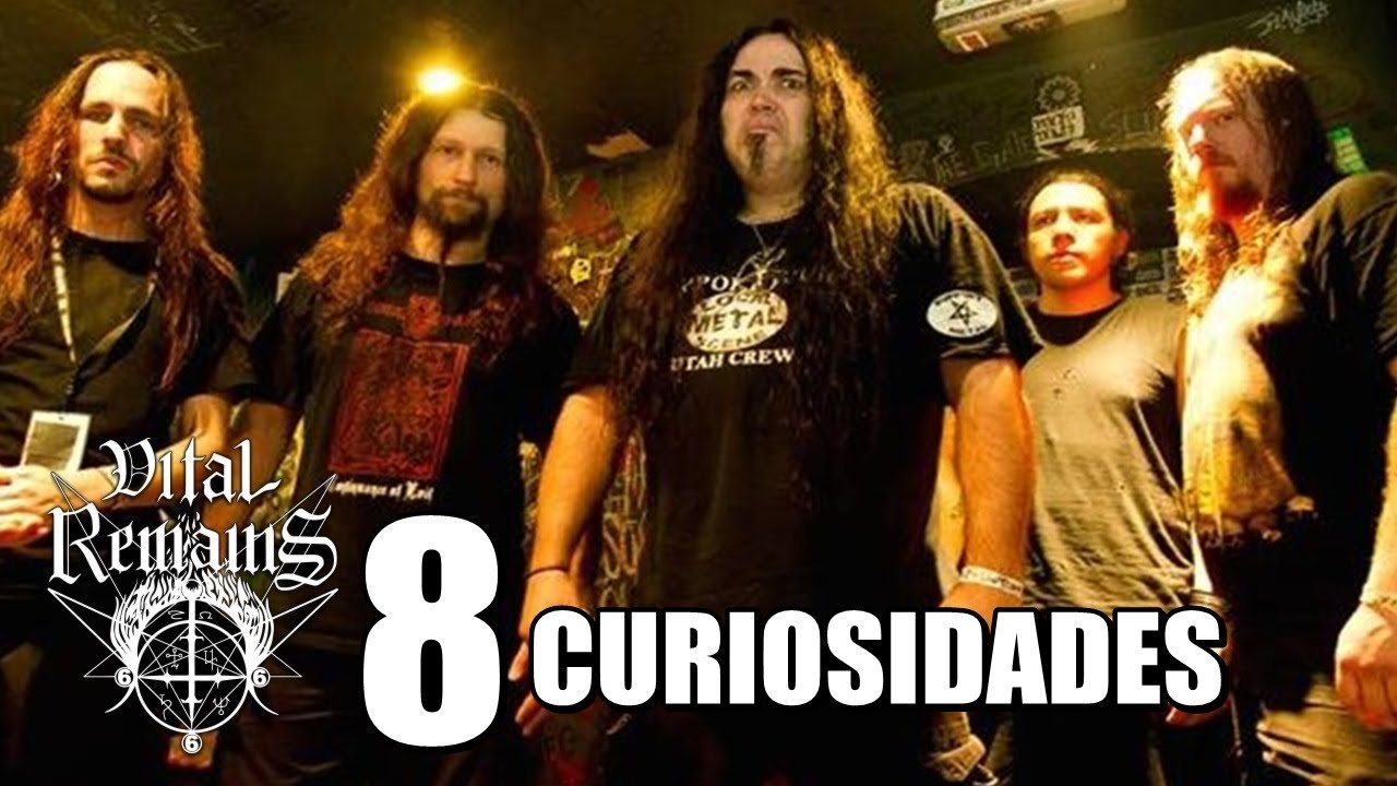 VITAL REMAINS USABA CORPSE PAINT? | Vital Remains 8 Curiosidades