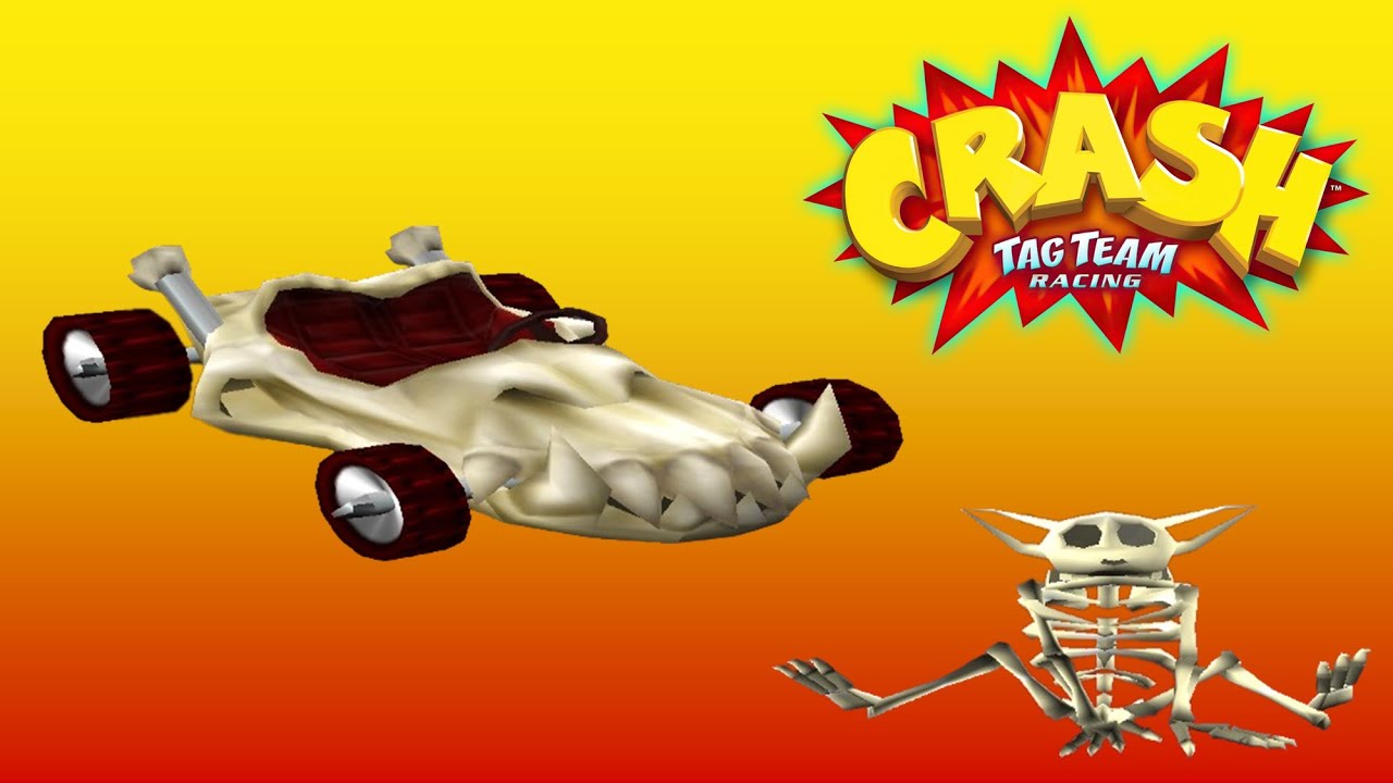 Crash Tag Team Racing [PS2] Todos los Autos y Skins