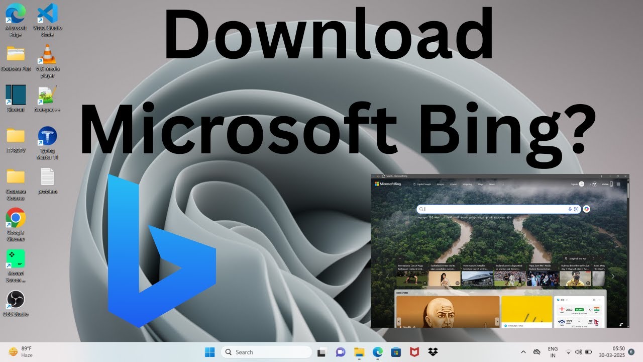How to Download Microsoft Bing in Windows 11?