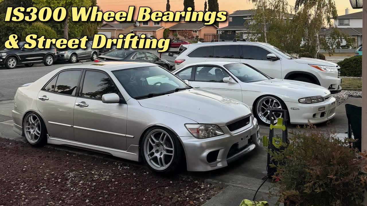 Dialing in the IS300s + Street Drift Session | Suspension, Wheel Bearings & SSR Rebuild